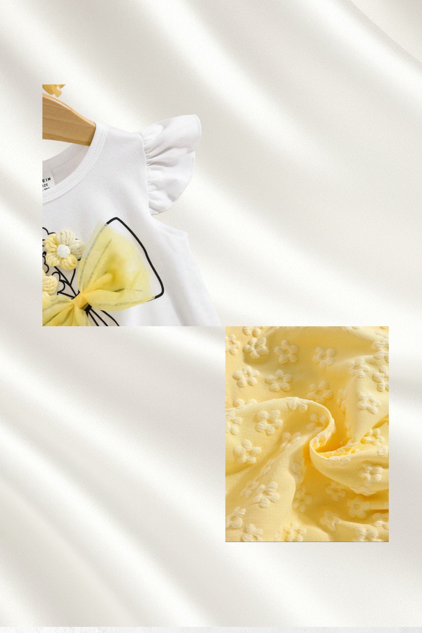 Ensemble haut et jupe à imprimé fleur