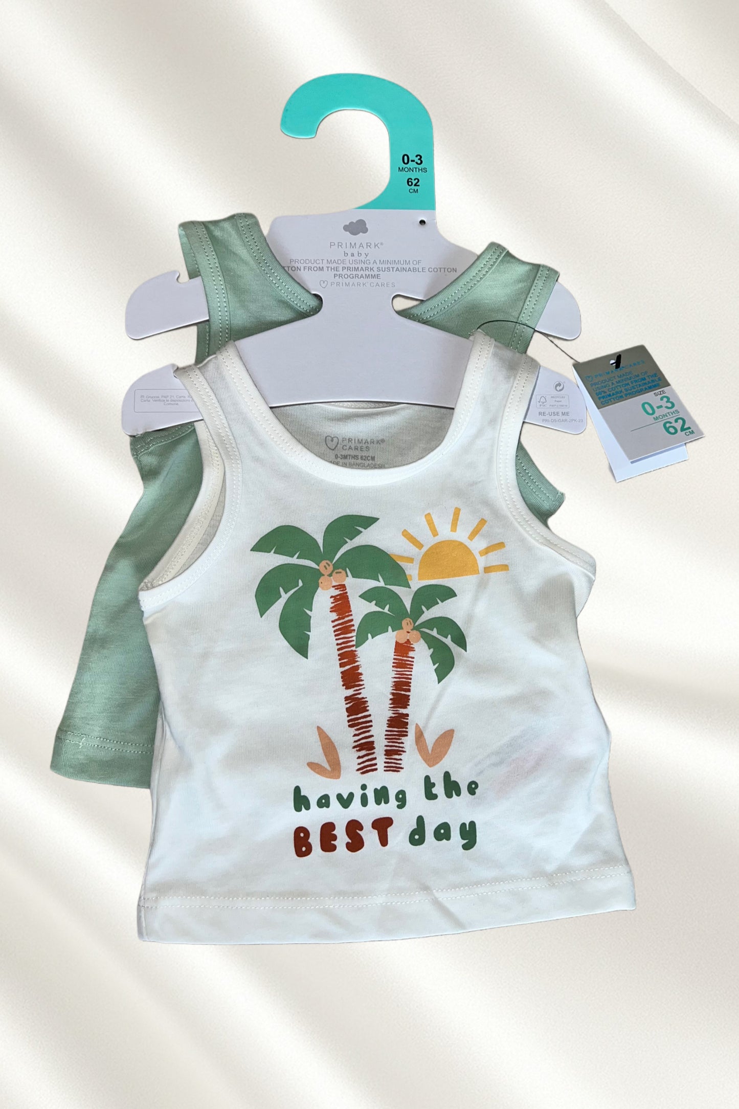 Pack 2 hauts pour bébé