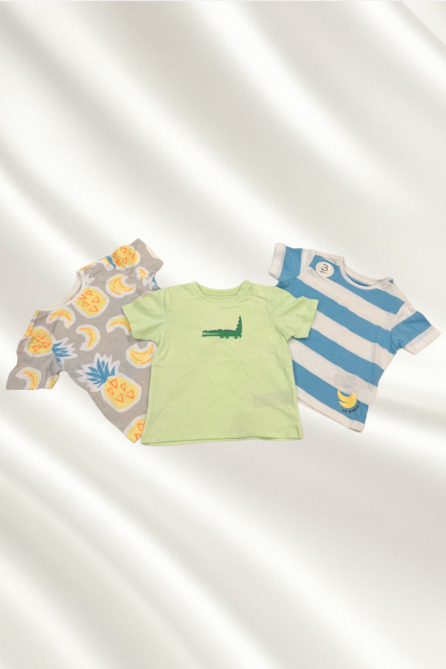 Pack 3 T-shirts à manches courtes