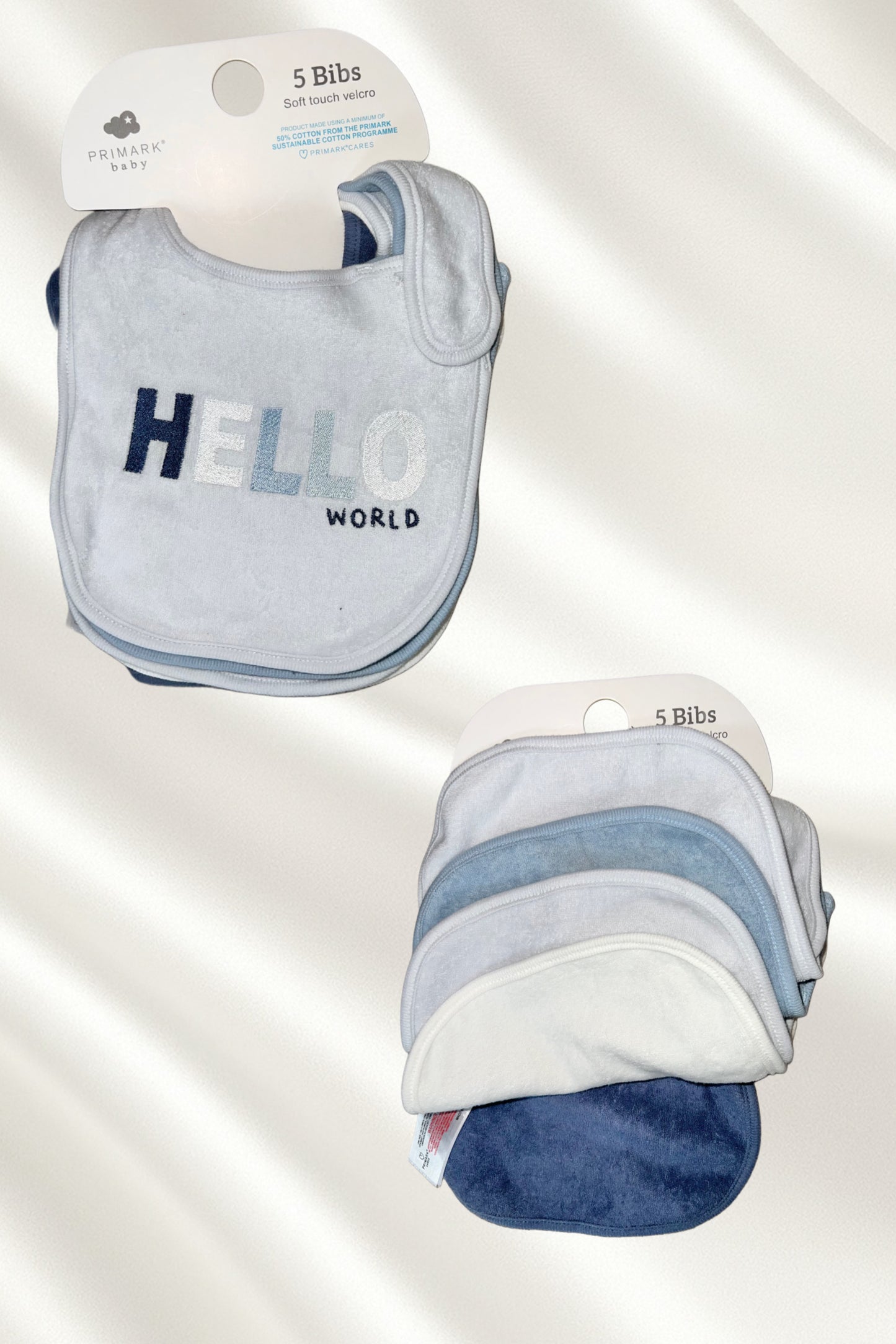 Pack 5 bavoirs bébé
