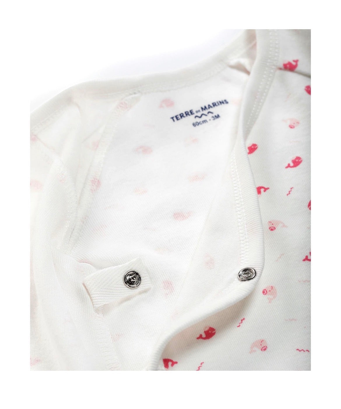 Ensemble cache-coeur avec pantalon Rose