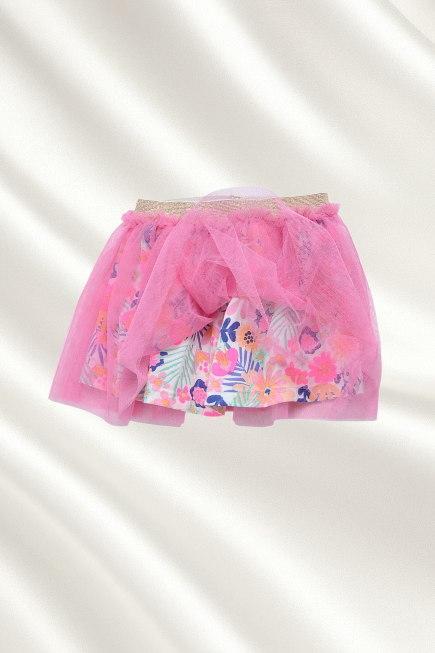 Jupe rose en tulle