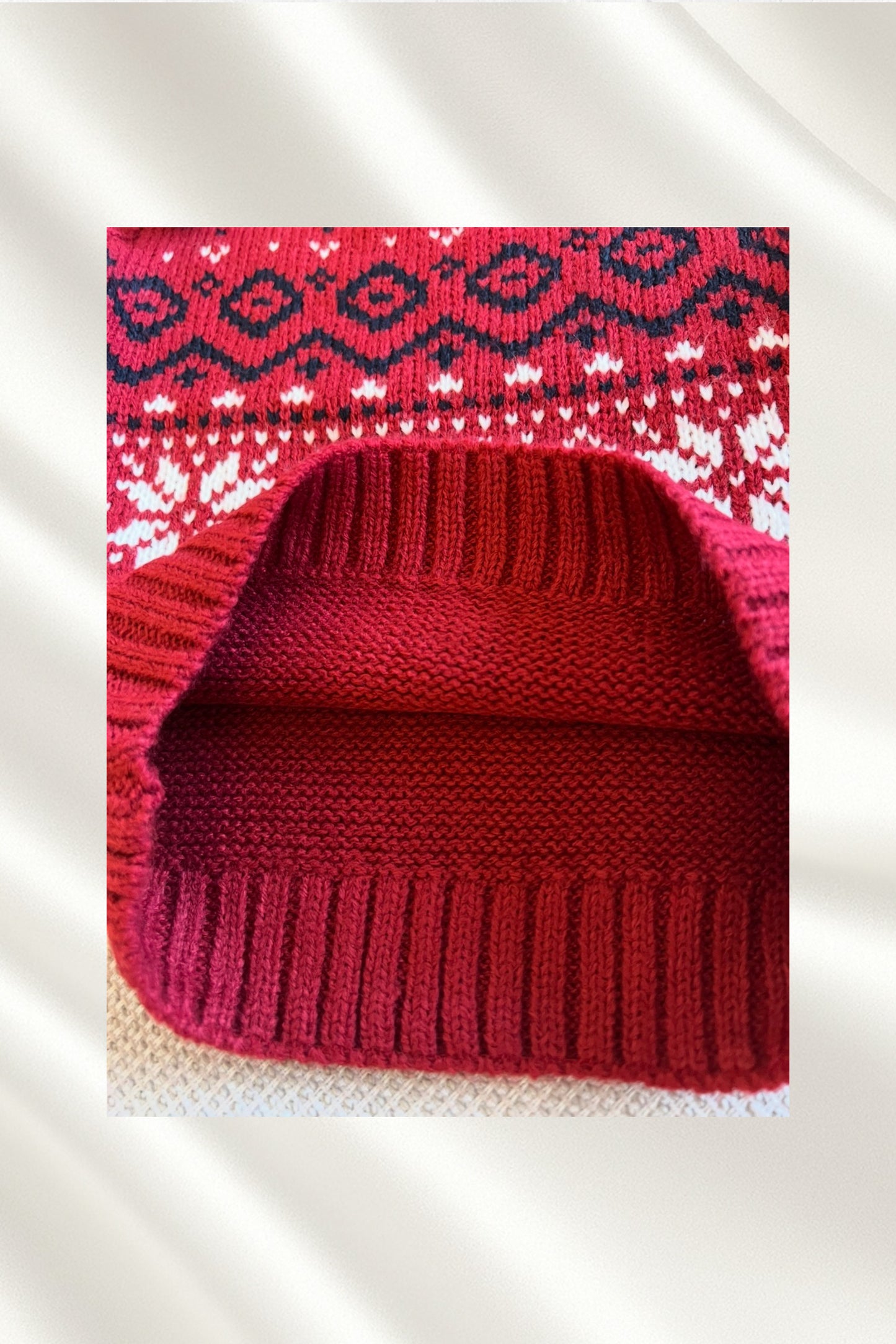 Tricot Rouge pour garçons