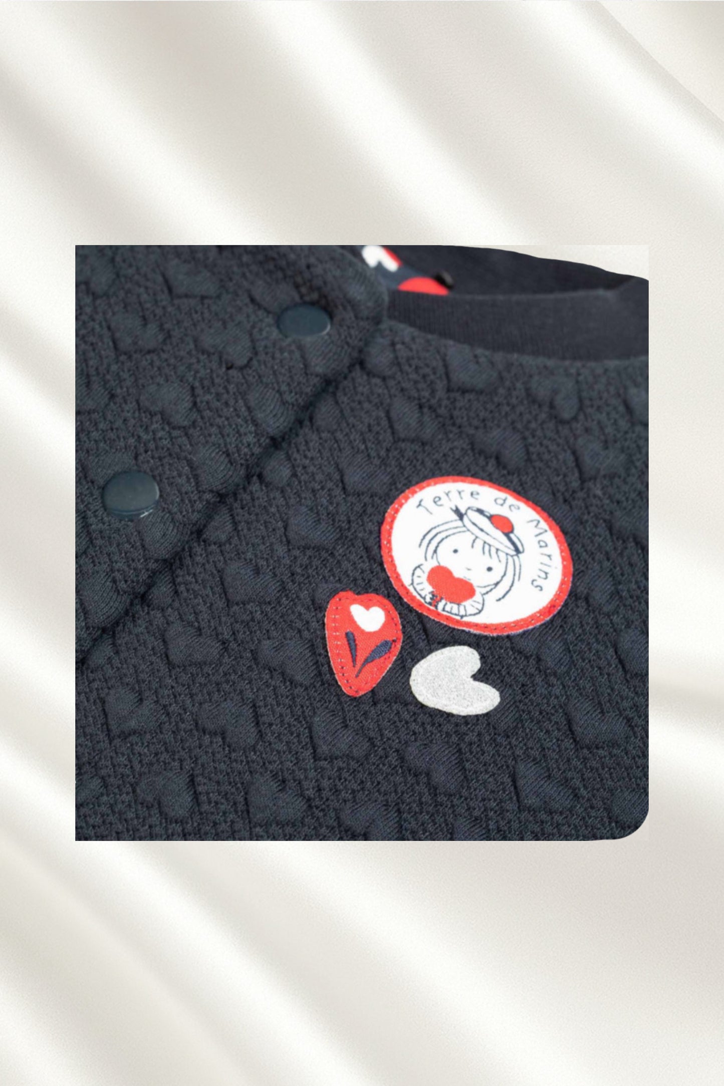 Veste pour filles bleu marine