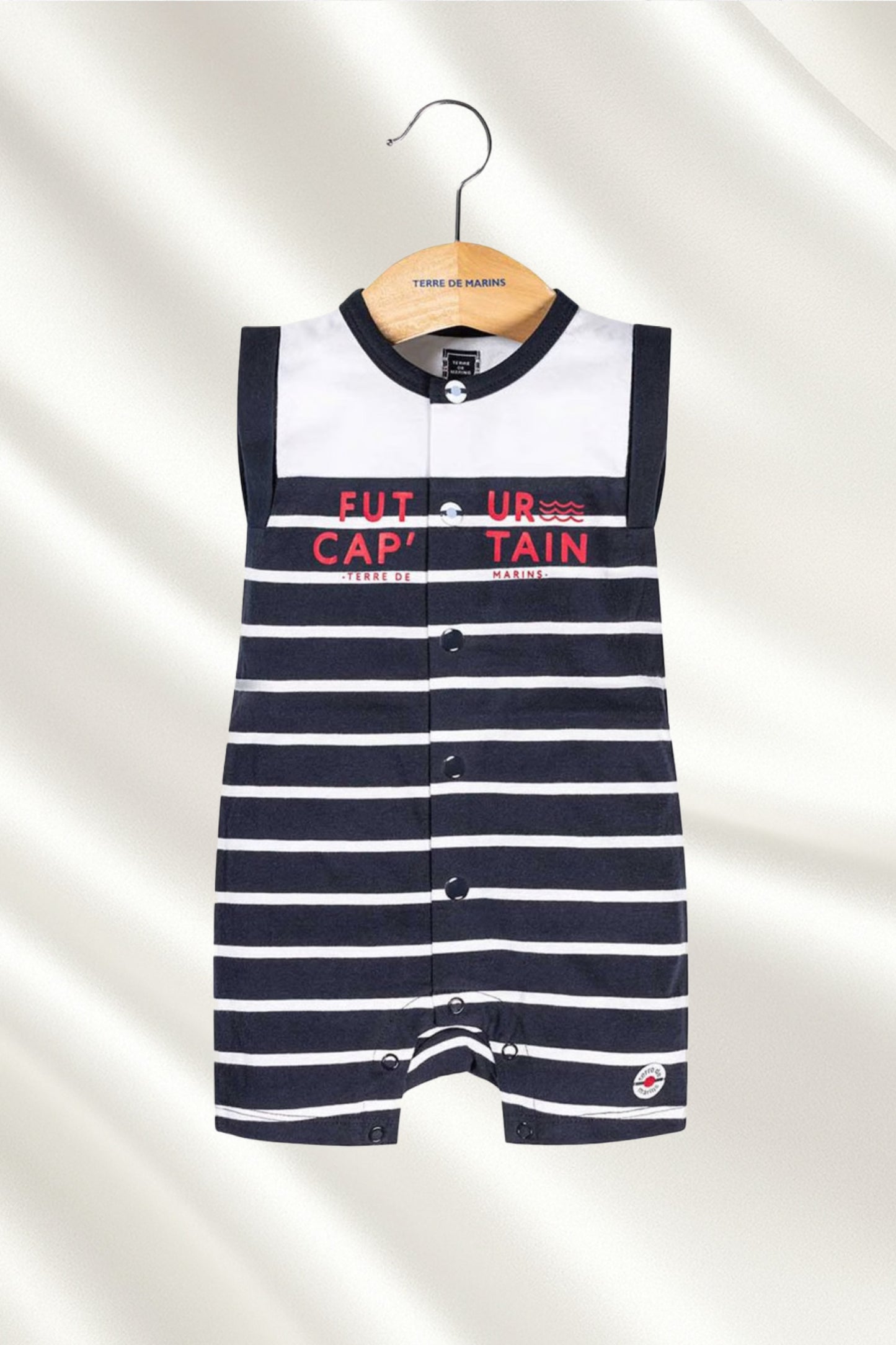 Combinaison bébé bleu marine