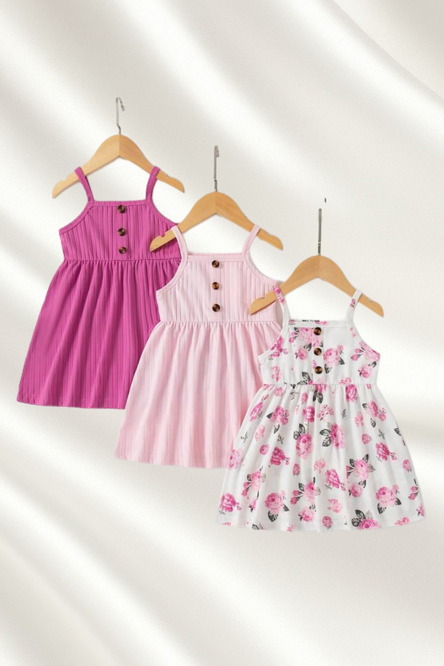 Lot de 3 robes SHEIN - Rose