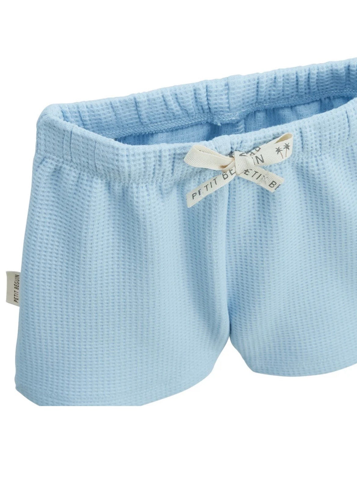 Ensemble 2 pcs Tshirt & short bleu ciel garçon