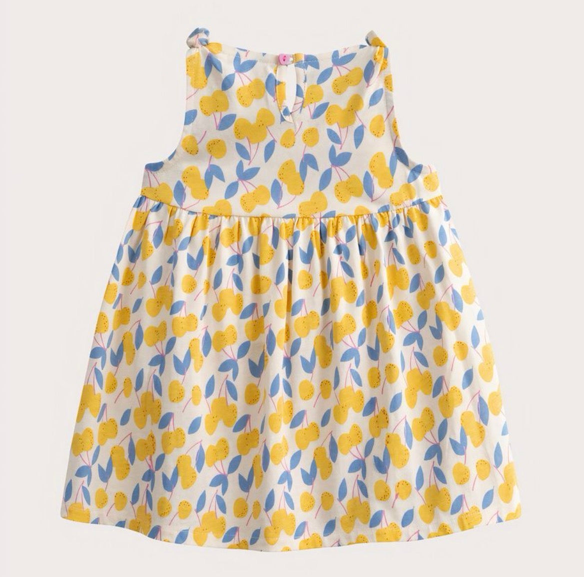 Robe fleurie Citron