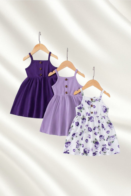 Lot de 3 robes SHEIN - Violet
