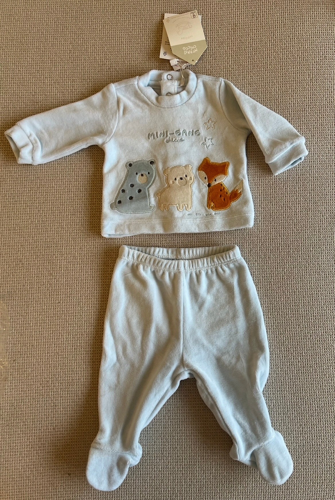 Ensemble Chicco bleu ciel