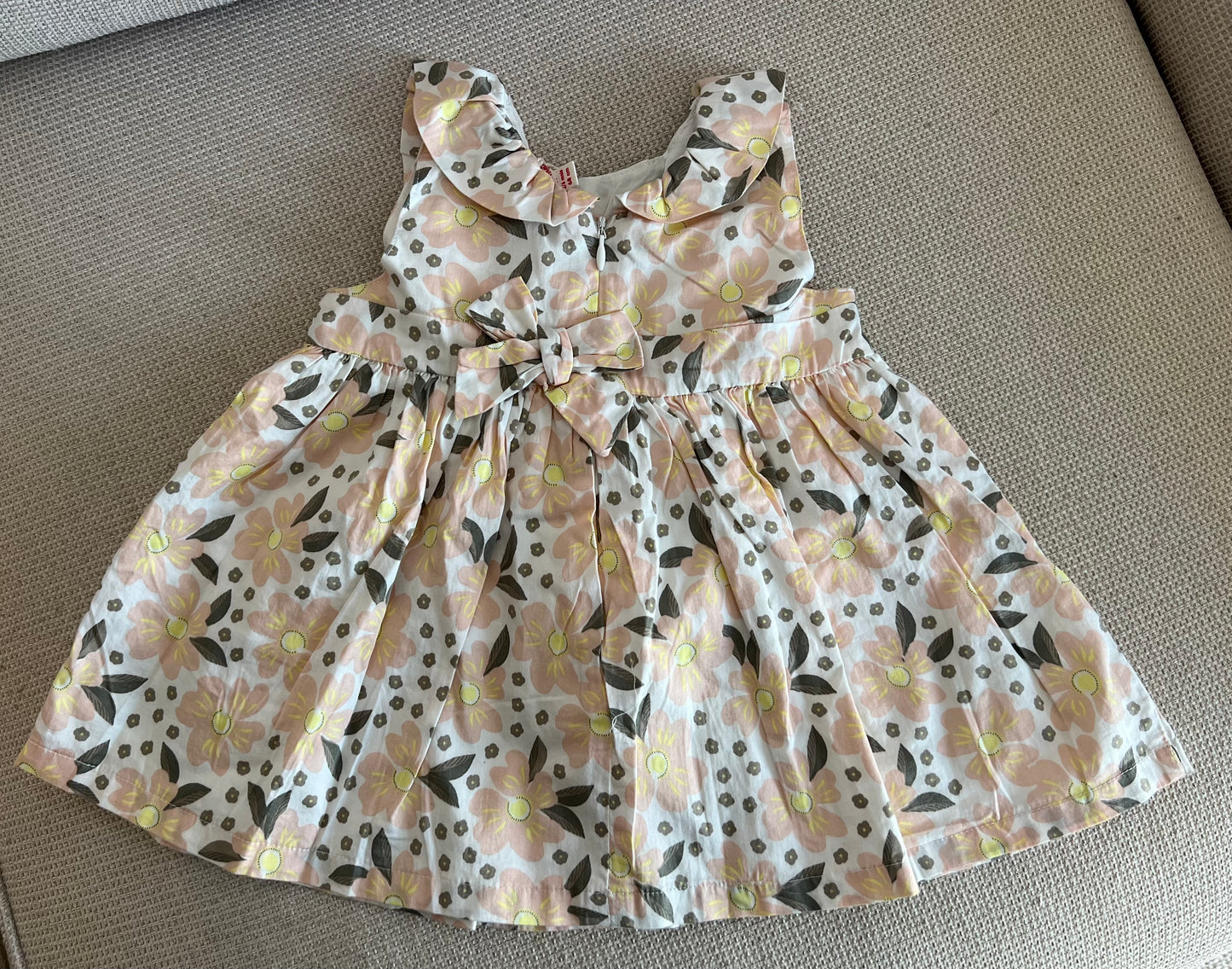 Robe + Bloomer imprimé fleuri