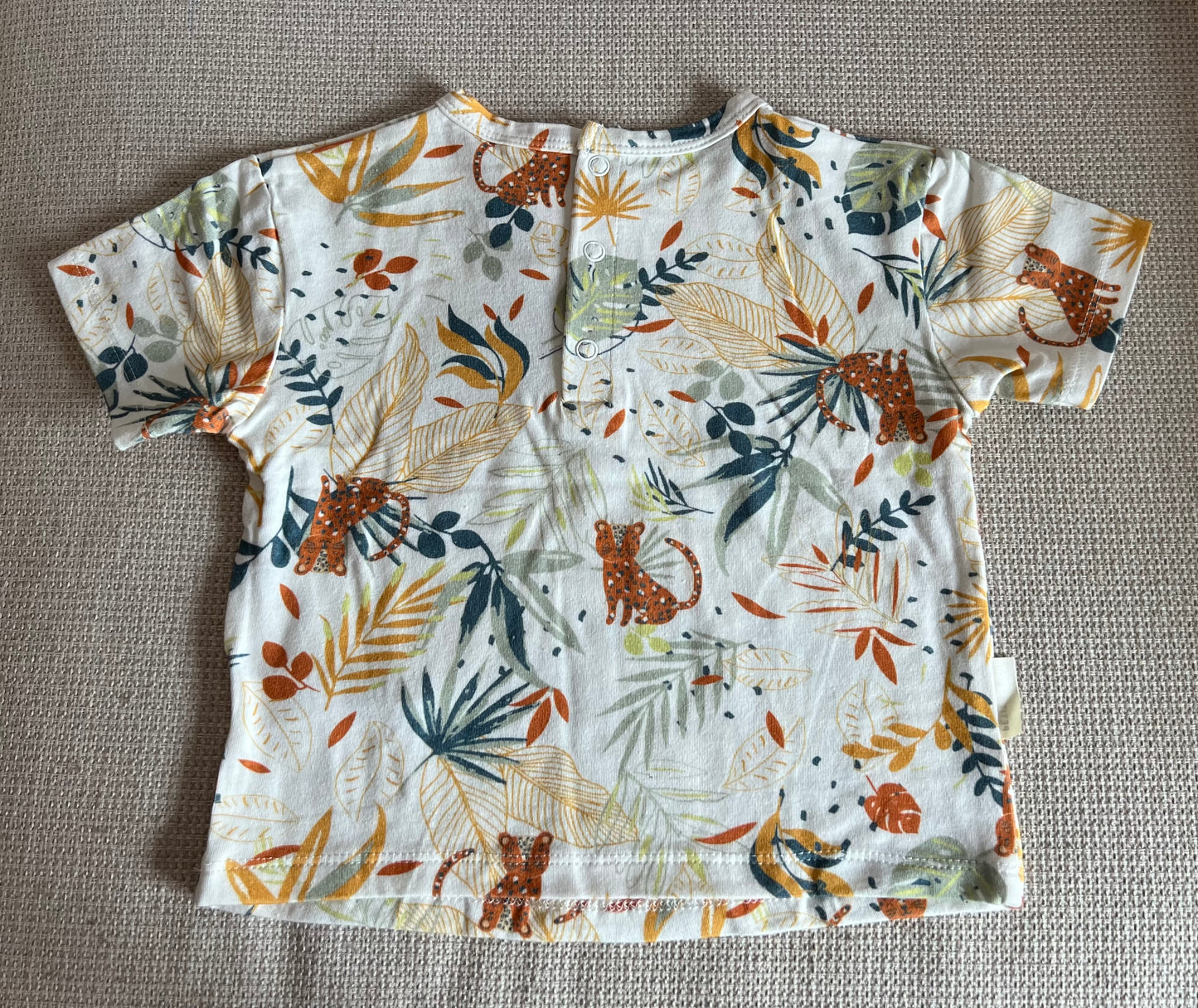 Ensemble 2 pcs Tshirt & short moutarde garçon