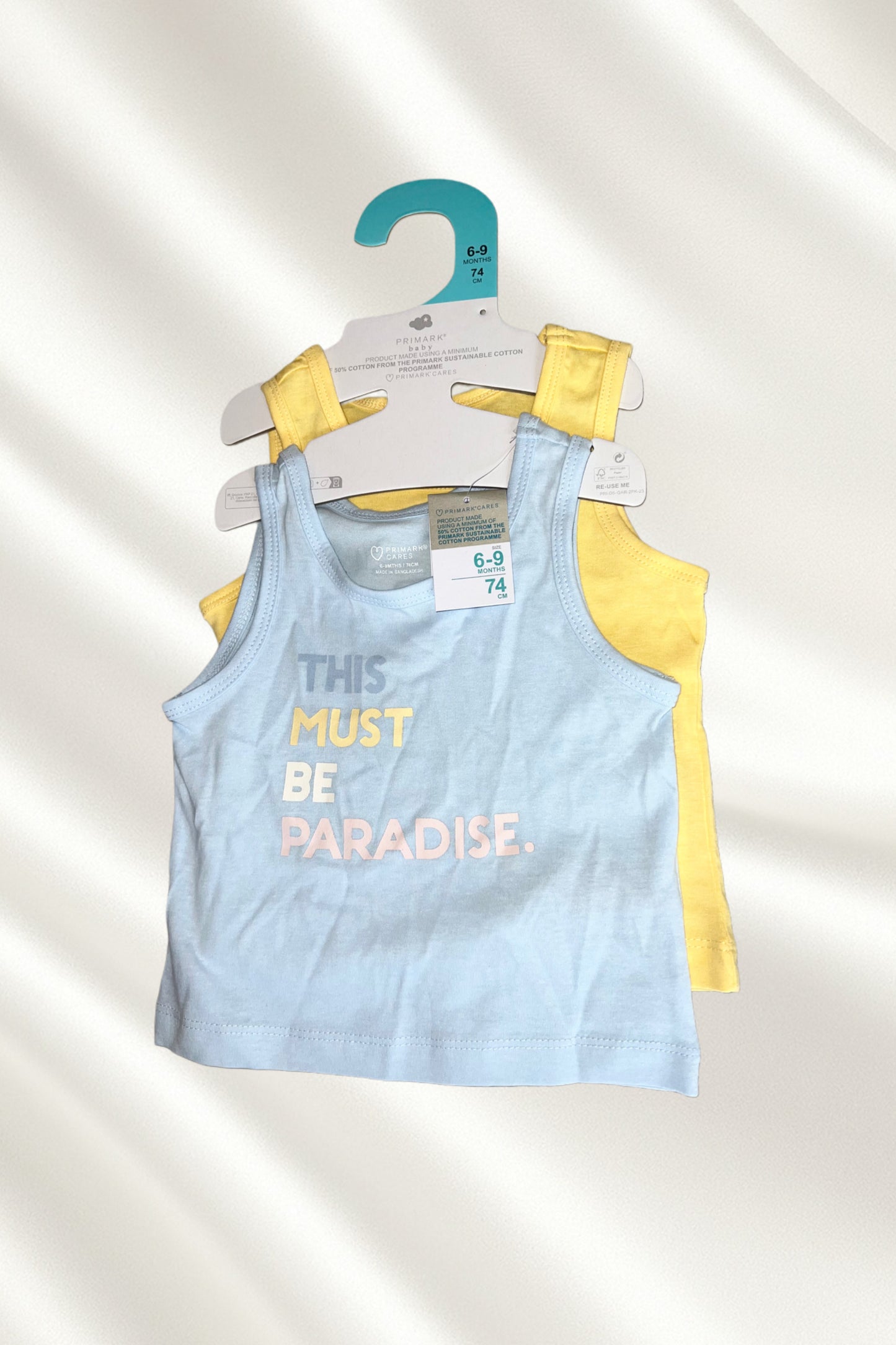 Pack 2 hauts pour bébé