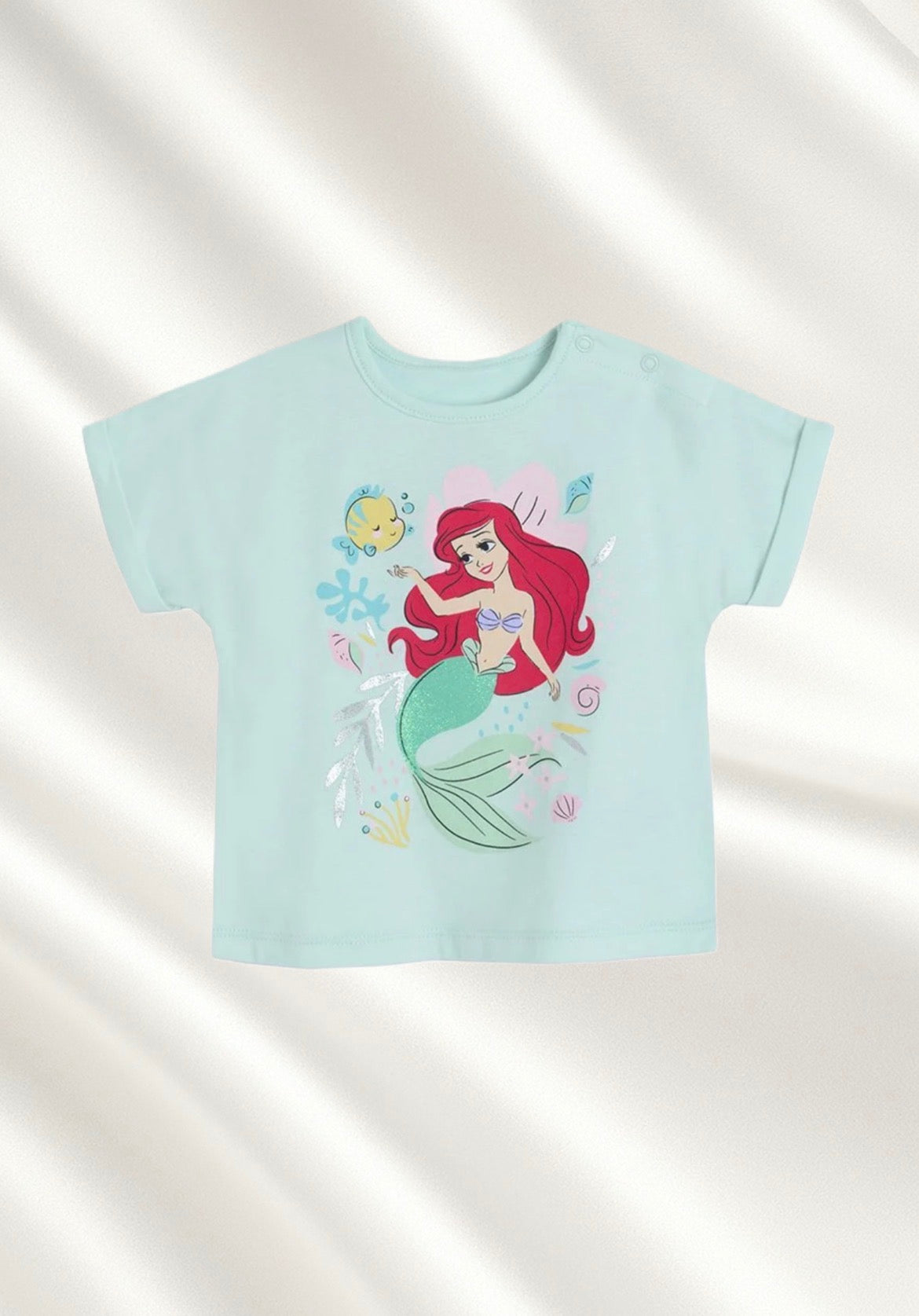 Tshirt turquoise petite sirène