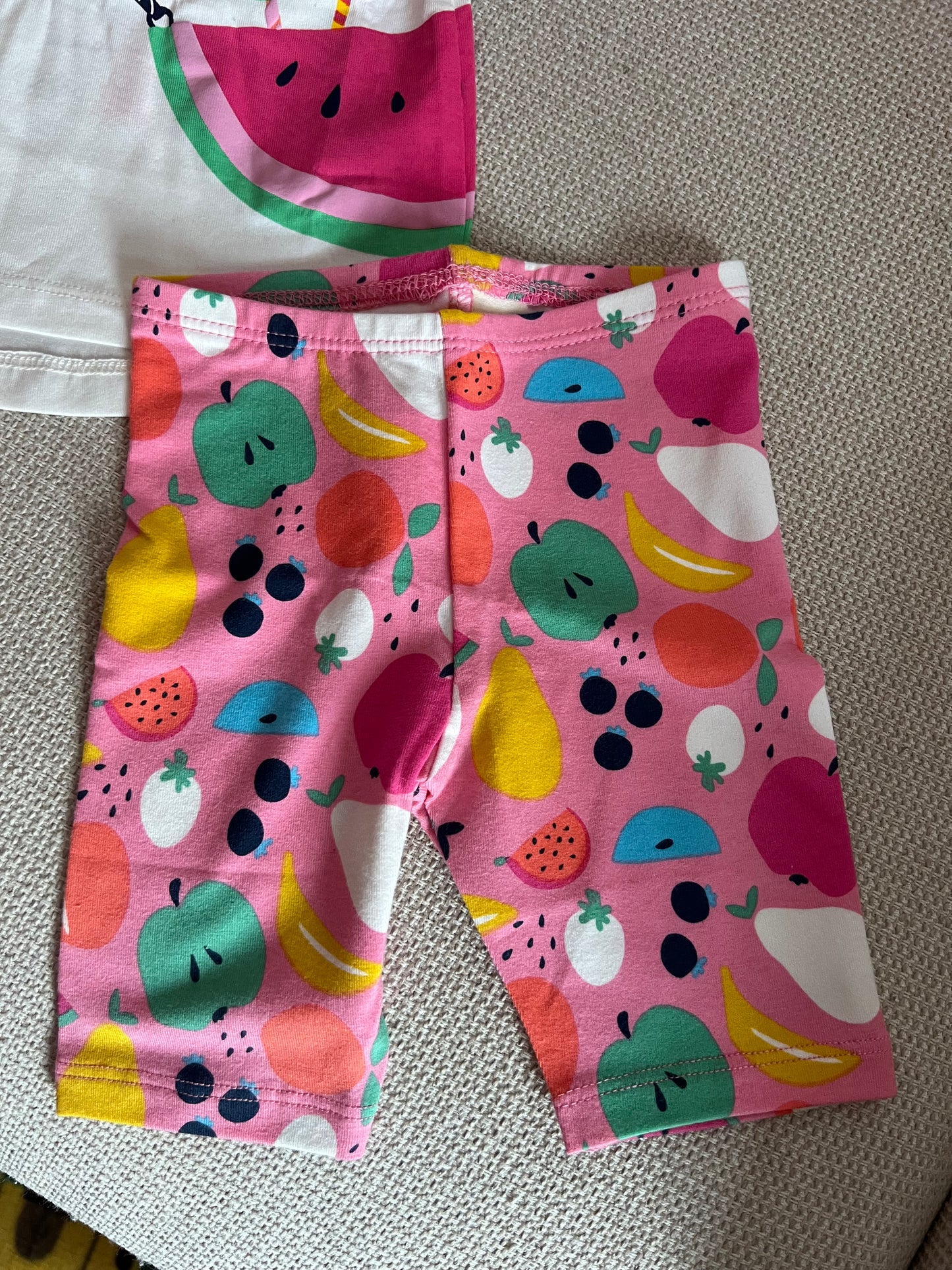 Ensemble 2 pcs tshirt & legging watermelon
