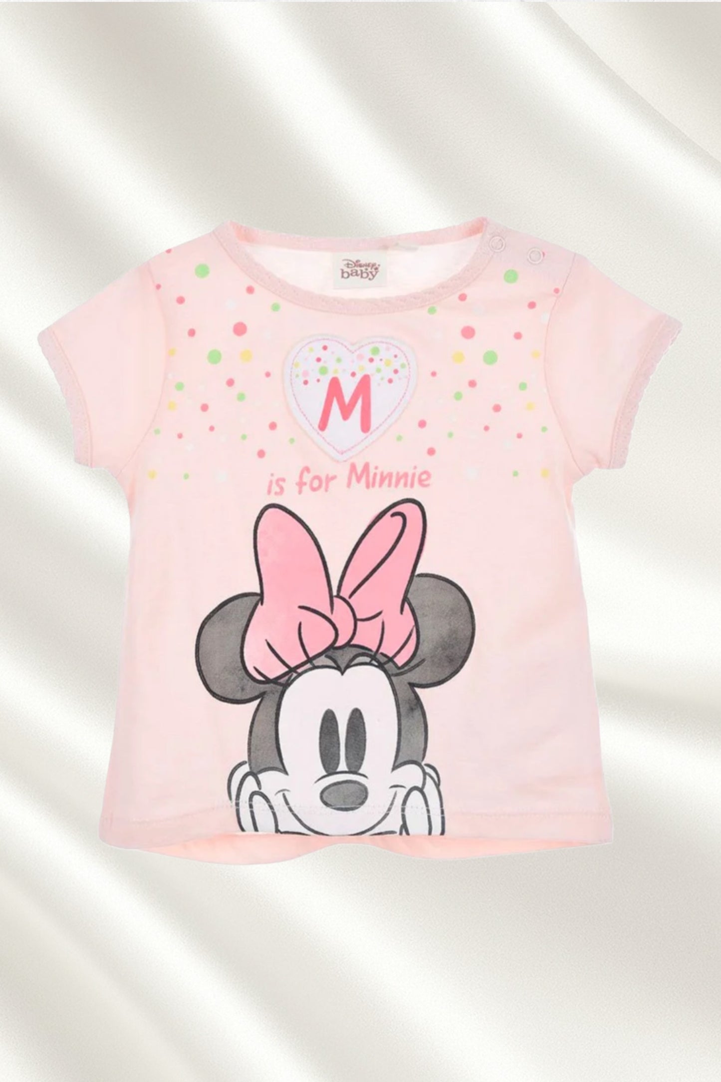 T-shirt Disney Saumon