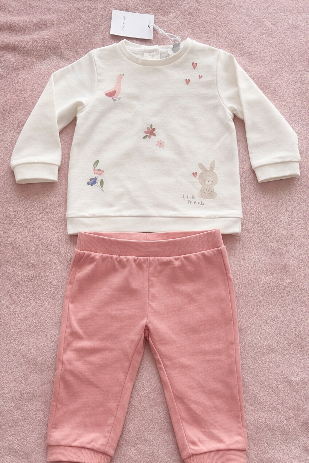 Ensemble 2 pcs jogging pour bébé fille