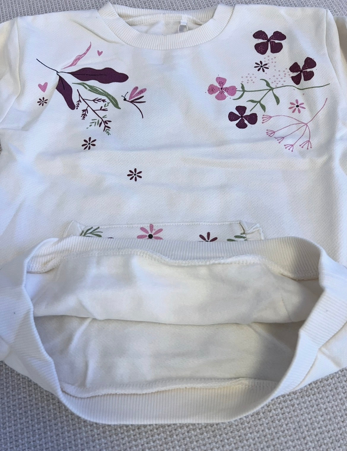 Ensemble 2 pcs purple sweat et pantalon Mila