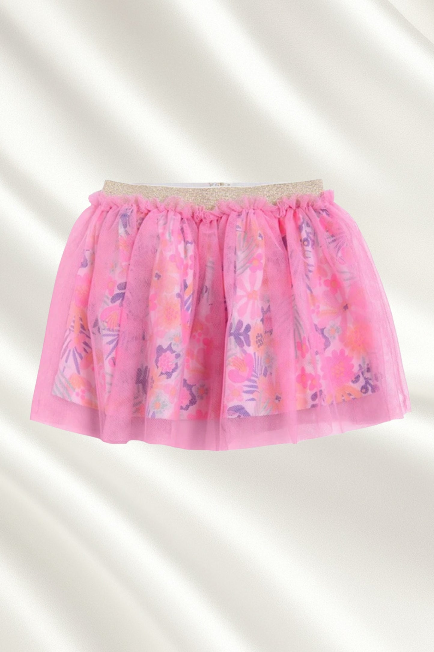 Jupe rose en tulle