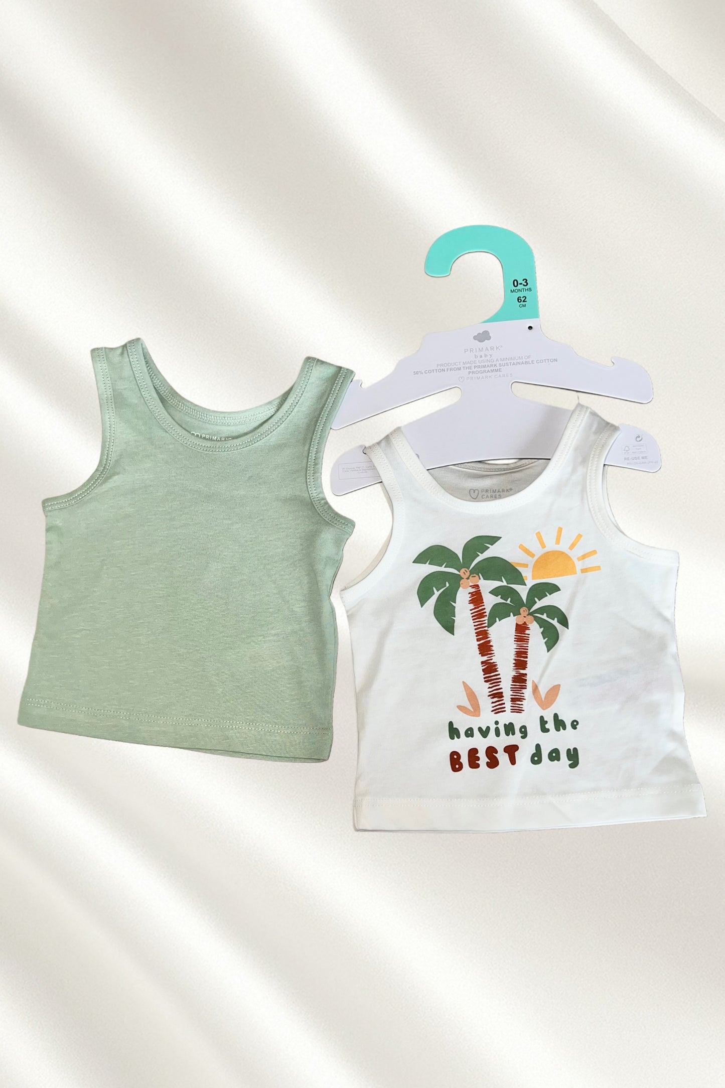 Pack 2 hauts pour bébé