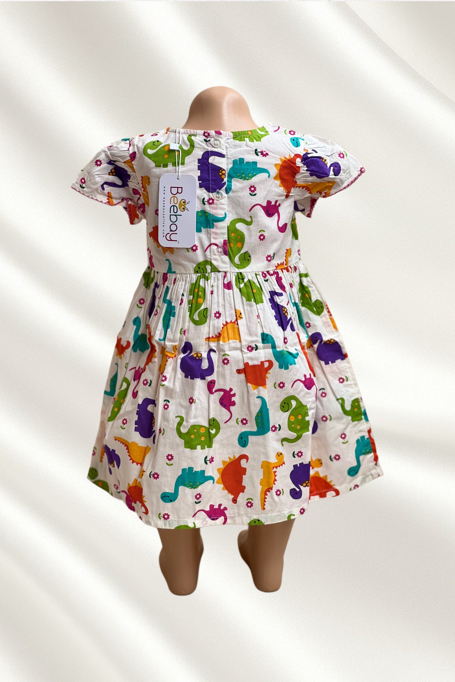 Robe à motif dinosaures