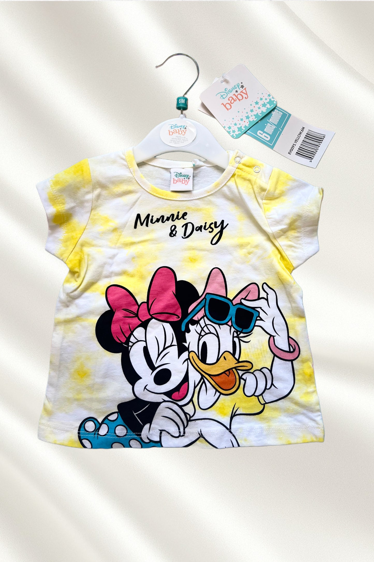 T-shirt Disney Jaune