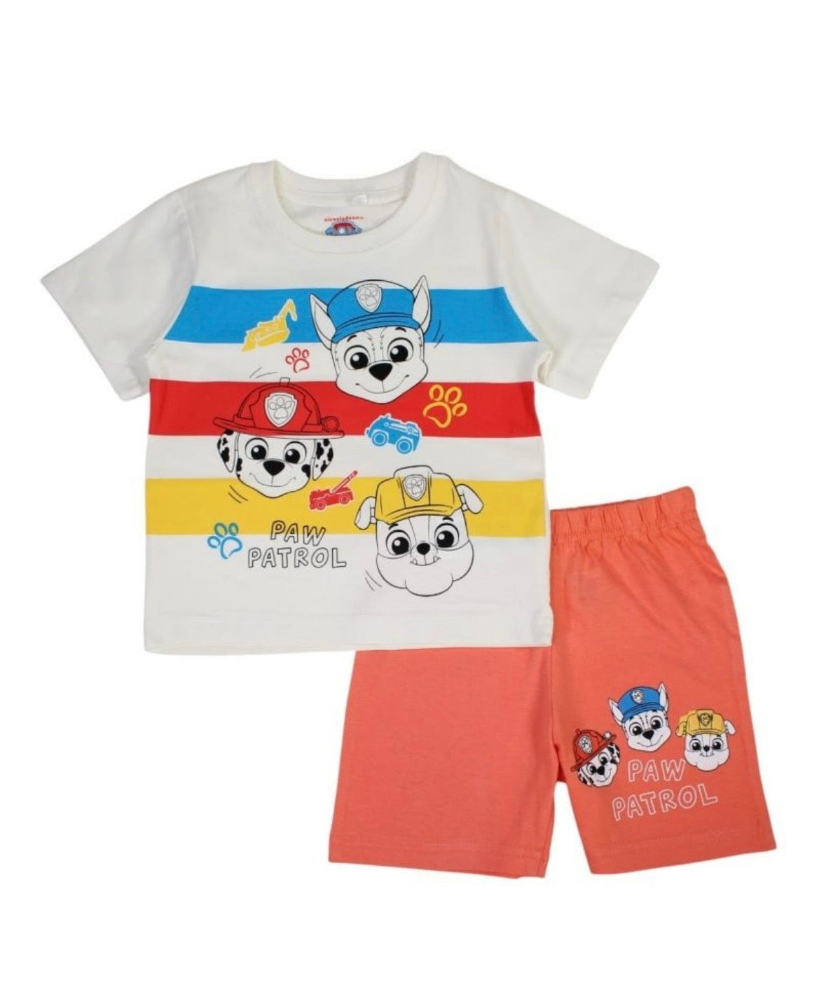 Ensemble 2 pcs Pat Patrouille Orange garçon