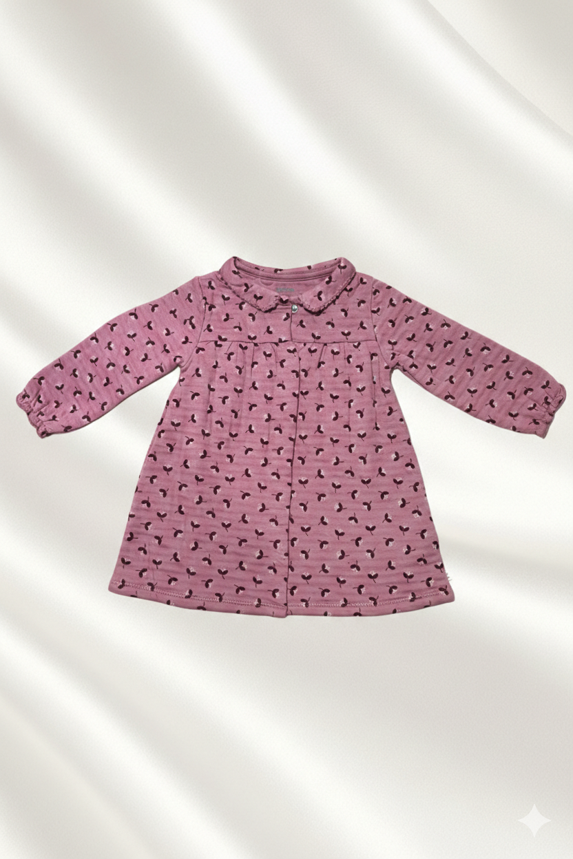 Robe avec legging Rose bordeau