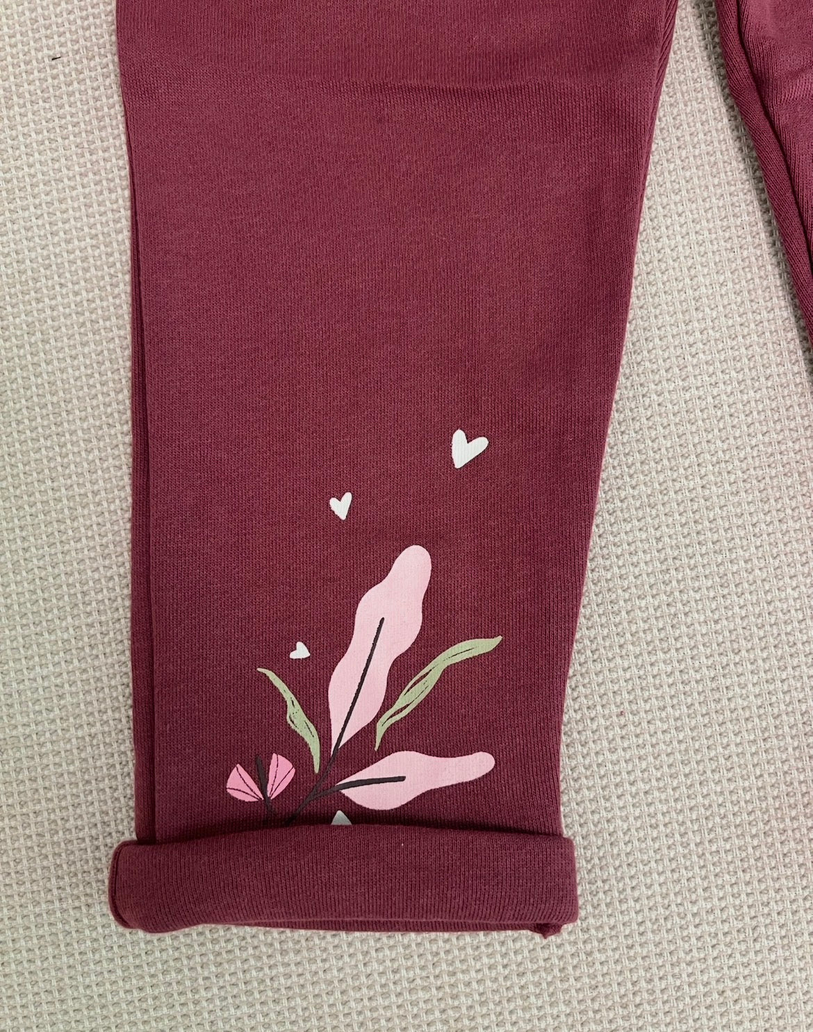 Ensemble 2 pcs purple sweat et pantalon Mila