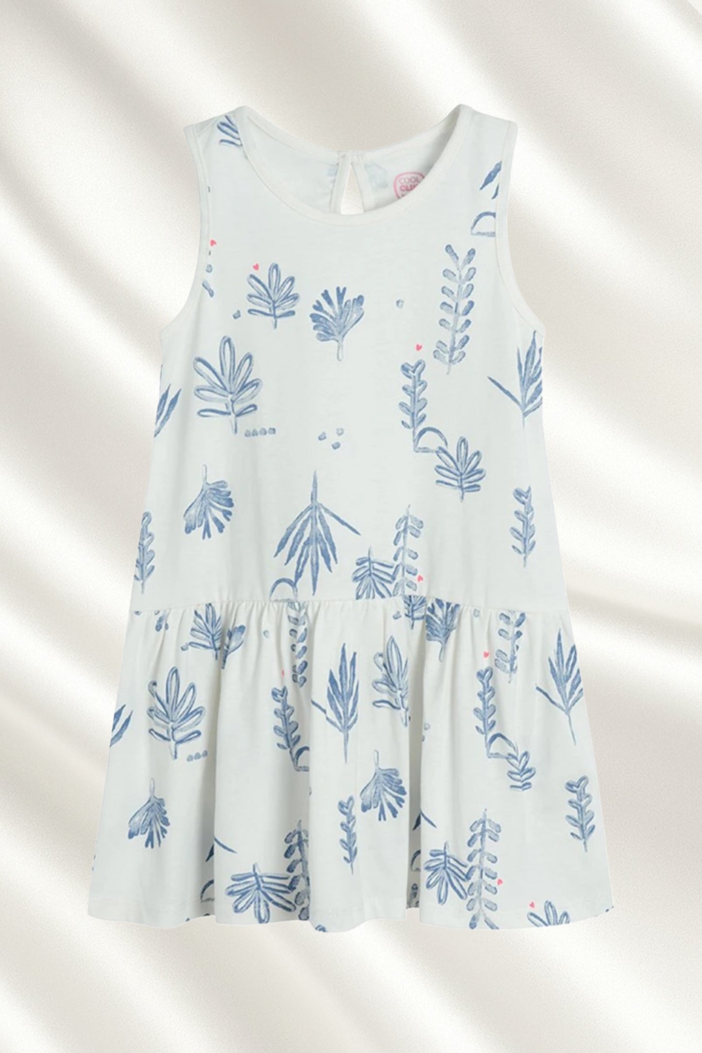 Robe sans manches motifs fantaisie