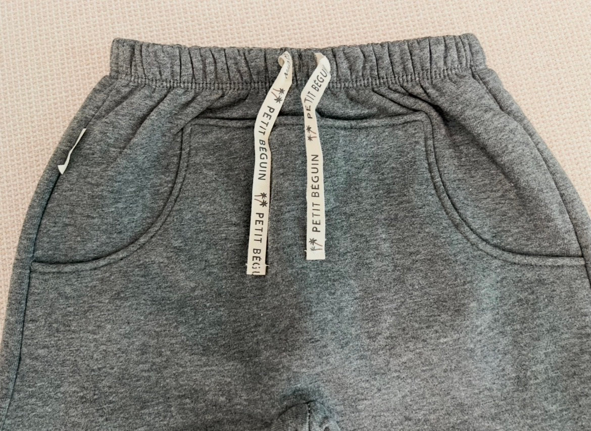 Ensemble 2 pcs sweat et pantalon en gris