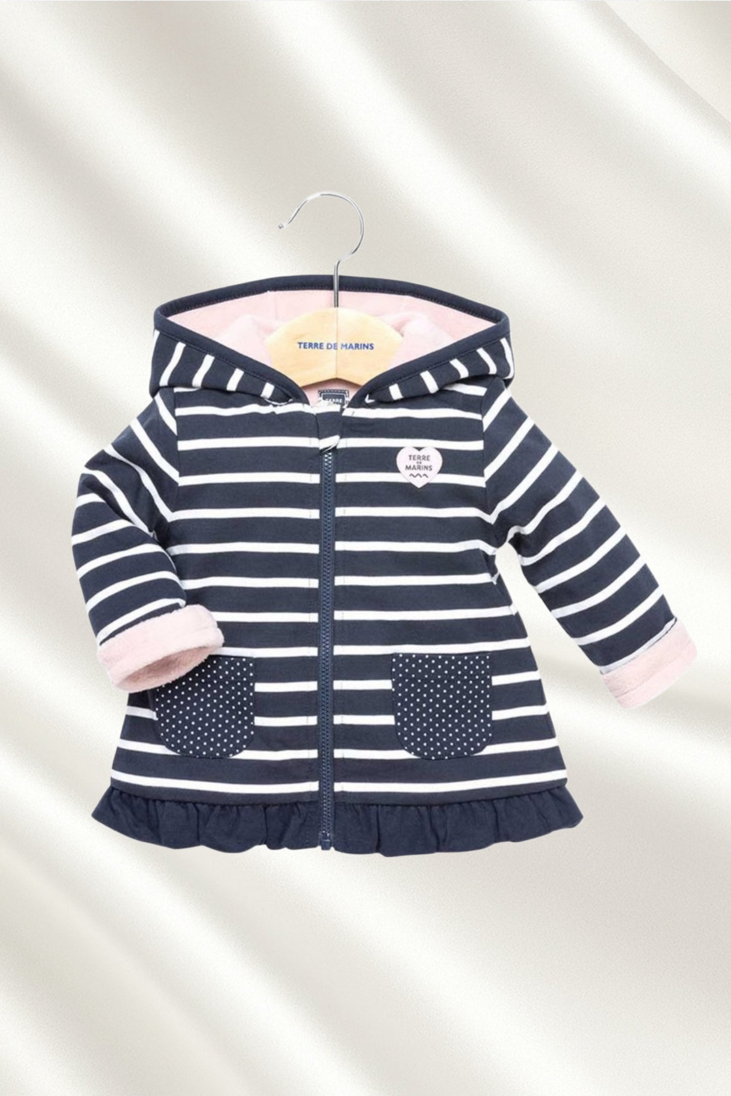 Manteau robe à capuche