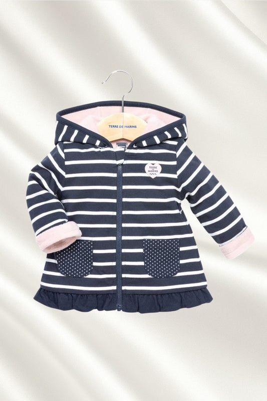 Manteau robe à capuche