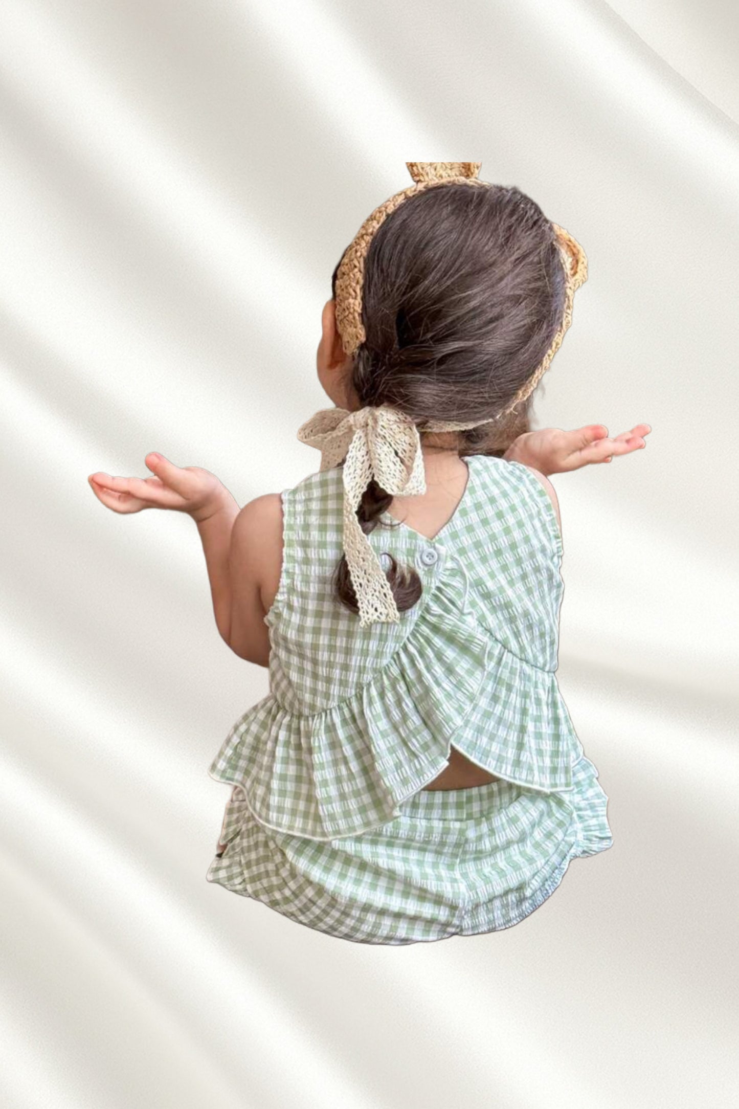 Ensemble vert pour filles