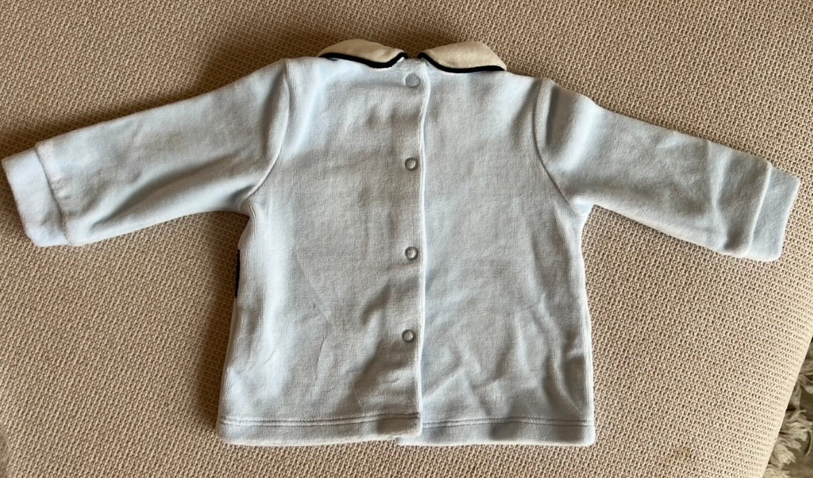 Ensemble Chicco en gris & bleu clair