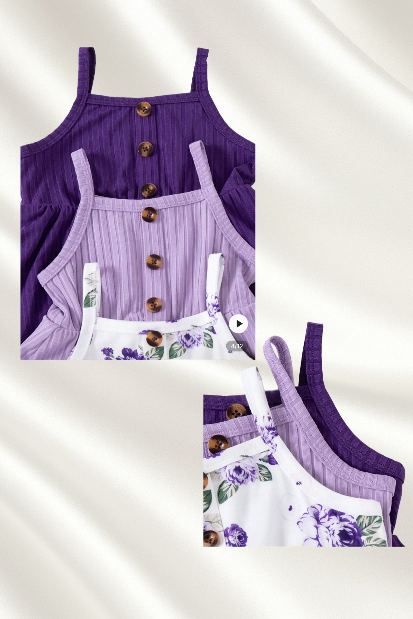 Lot de 3 robes SHEIN - Violet