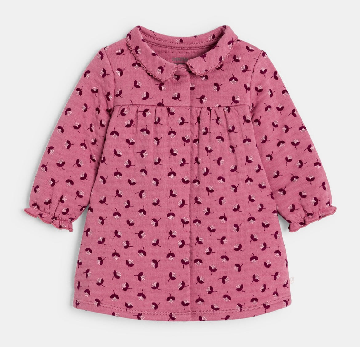 Robe avec legging Rose bordeau