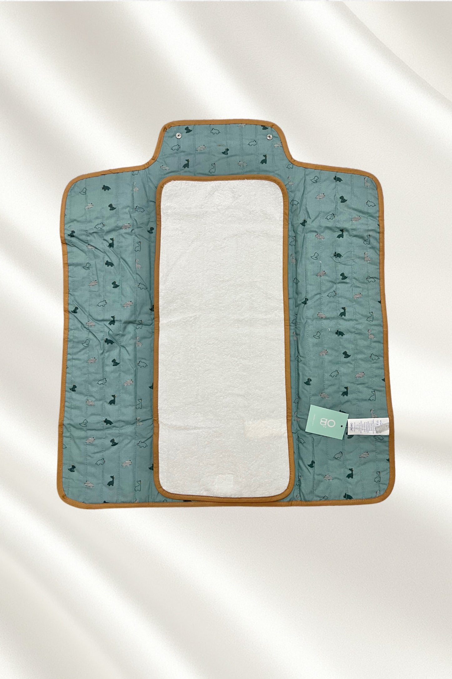 Tapis à langer vert