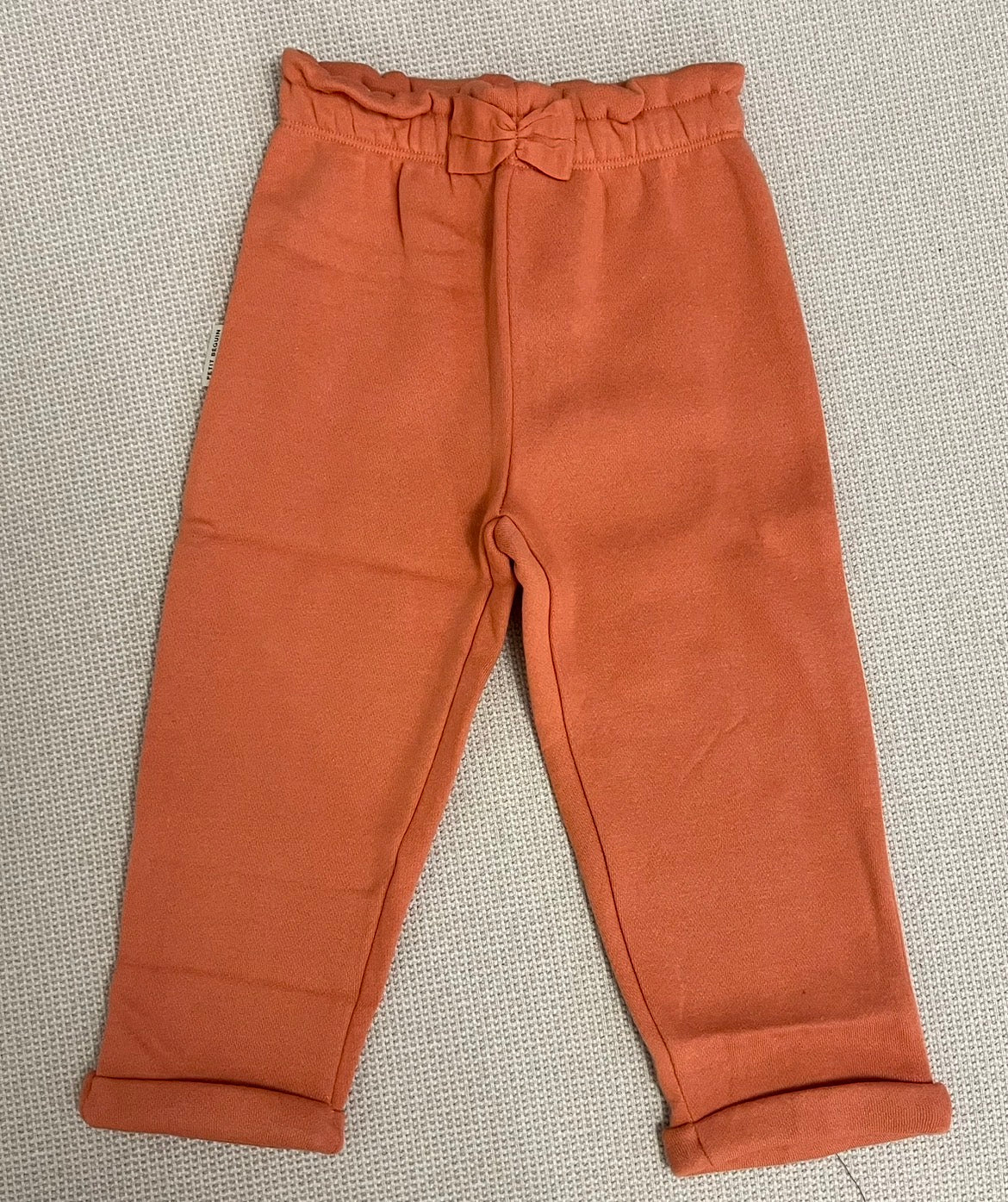 Ensemble 2 pcs sweat et pantalon en molleton orange