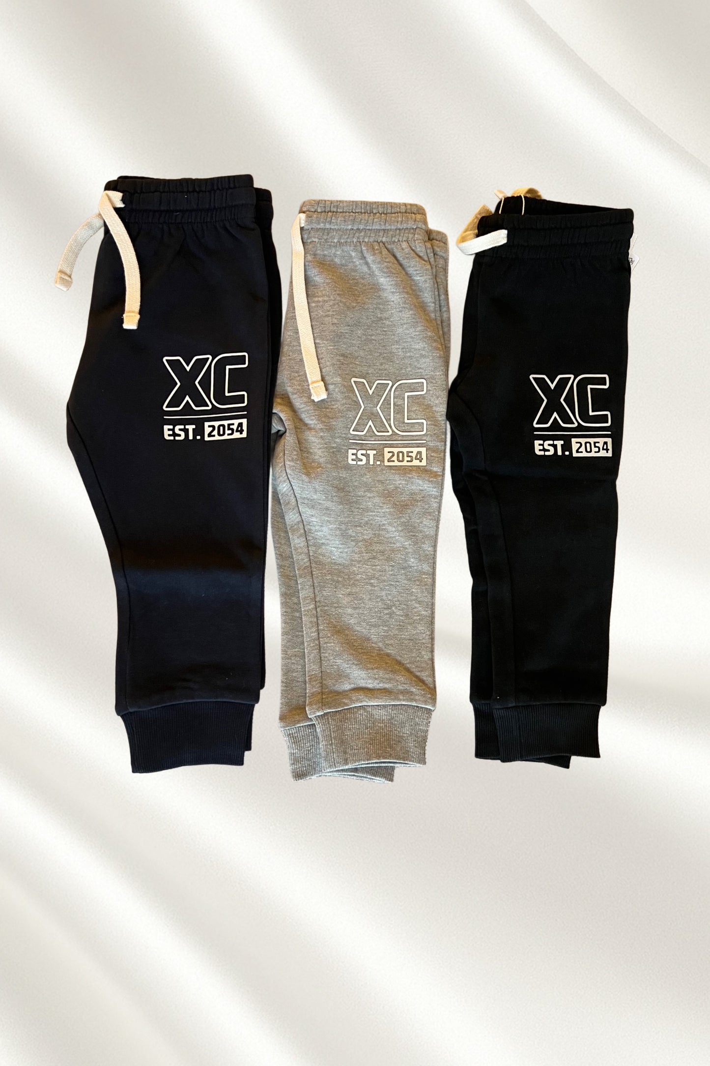 Pack 3 pantalons - Gris/Noir/Bleu marine