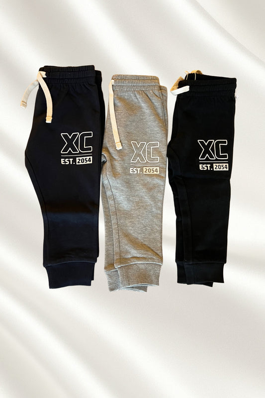 Pack 3 pantalons - Gris/Noir/Bleu marine