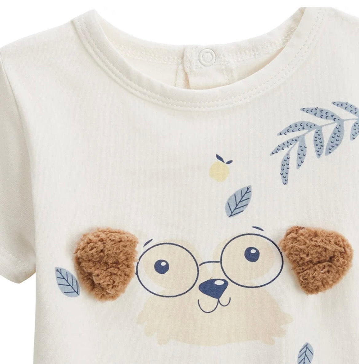 Ensemble 2 pcs Tshirt & short bleu ciel garçon
