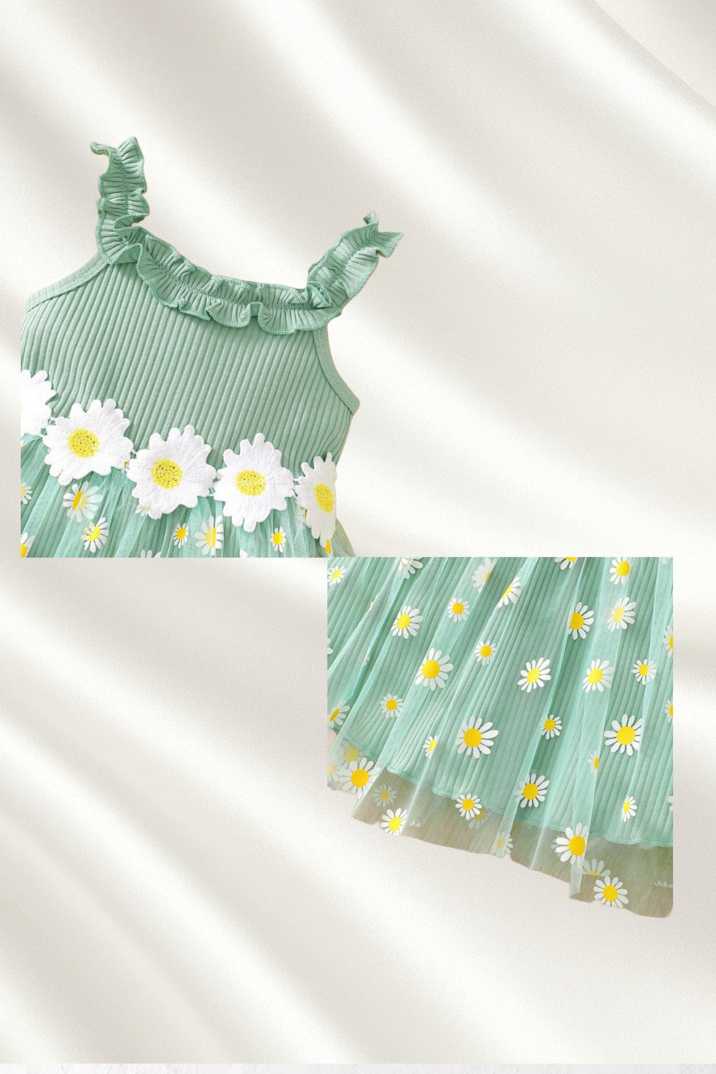Robe imprimée marguerite