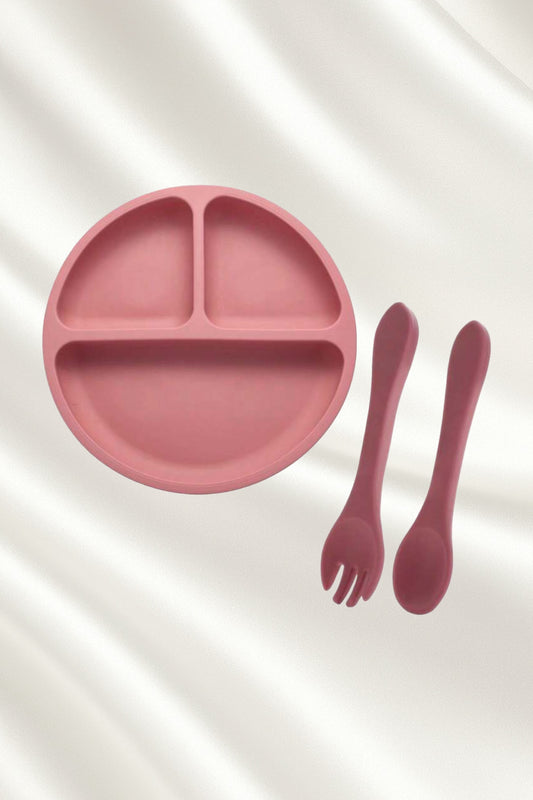 Ustensiles en silicone pour alimentation bébé