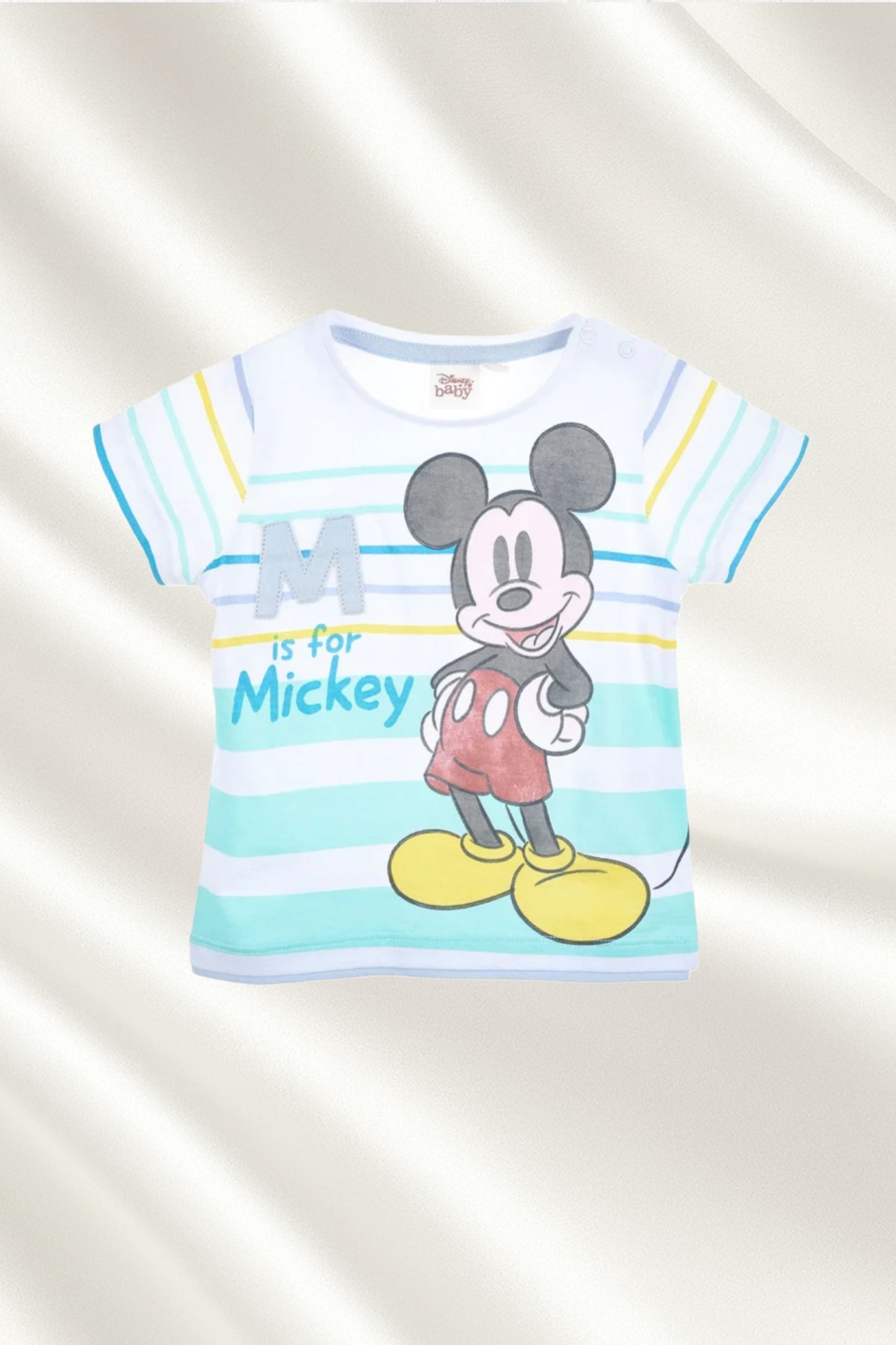 T-shirt Mickey Vert eau