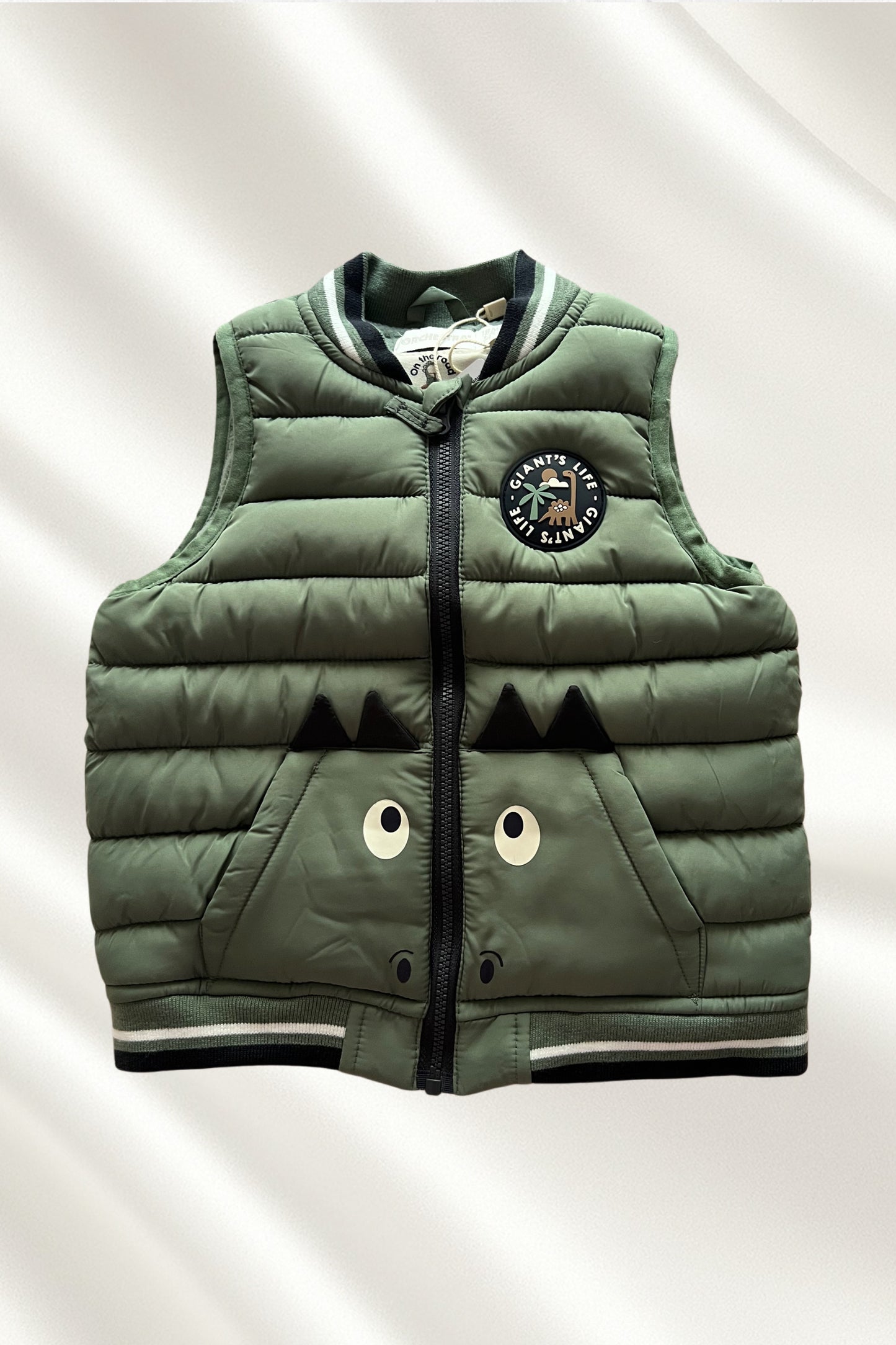 Gilet vert sans manches