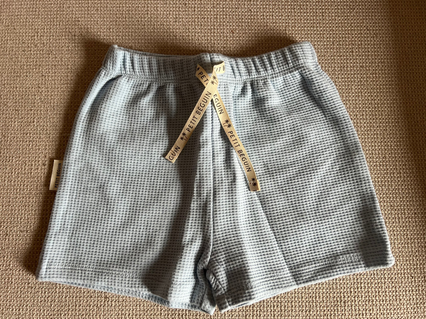 Ensemble 2 pcs Tshirt & short bleu ciel garçon