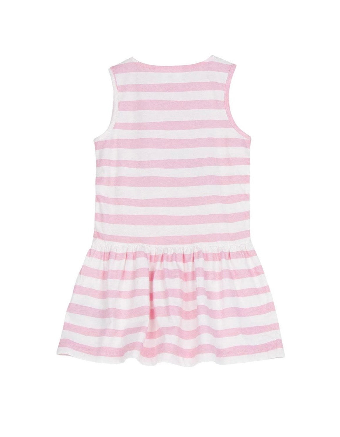 Robe Stitch rayée en Rose