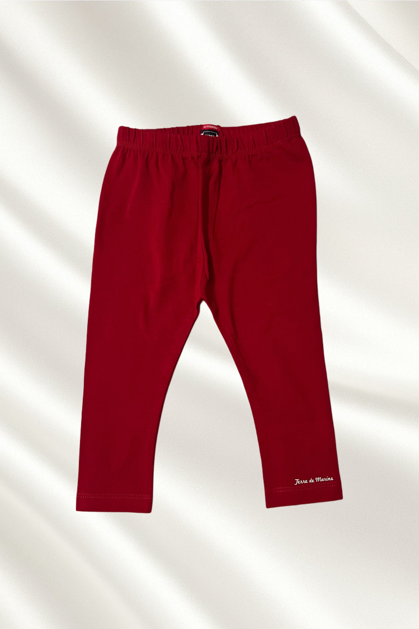 Legging bébé en rouge