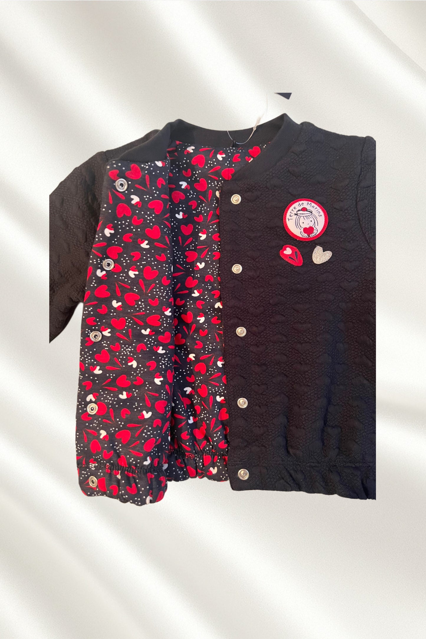 Veste pour filles bleu marine
